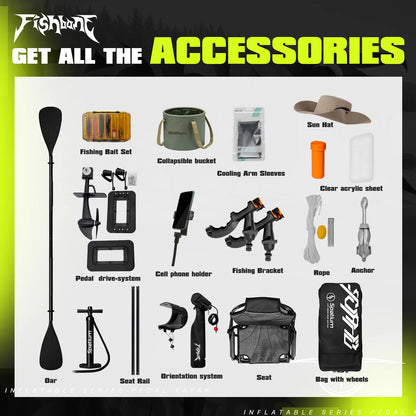 Fishing Kayak Pedal Drive Power Orientation System