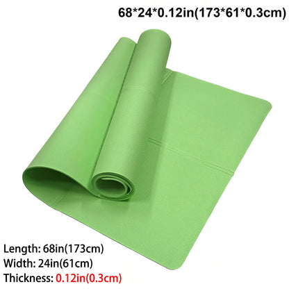 Foldable Yoga Travel Fitness Exercise Mat