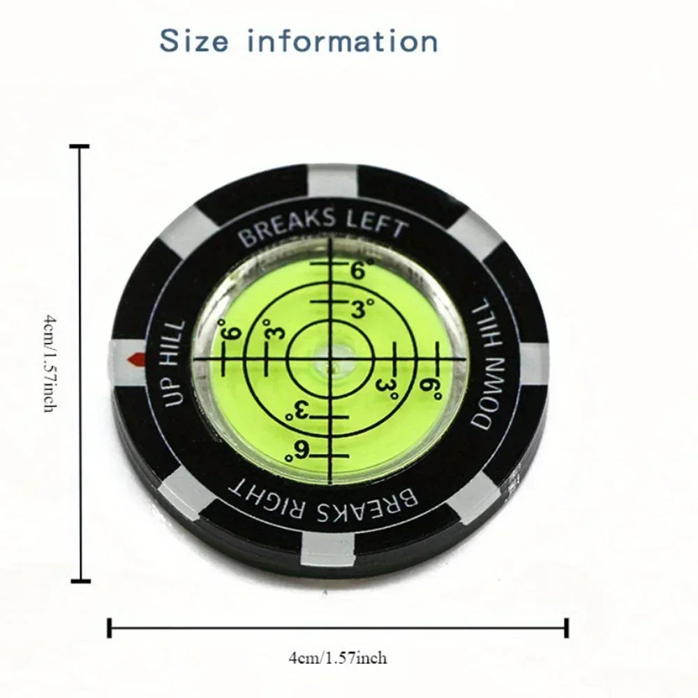 Golf Ball Marker High Precision Round Green Reader