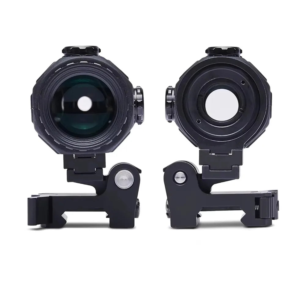 Magnifier Scope With Switch to Side Quick Detachable QD Mount For Hunting