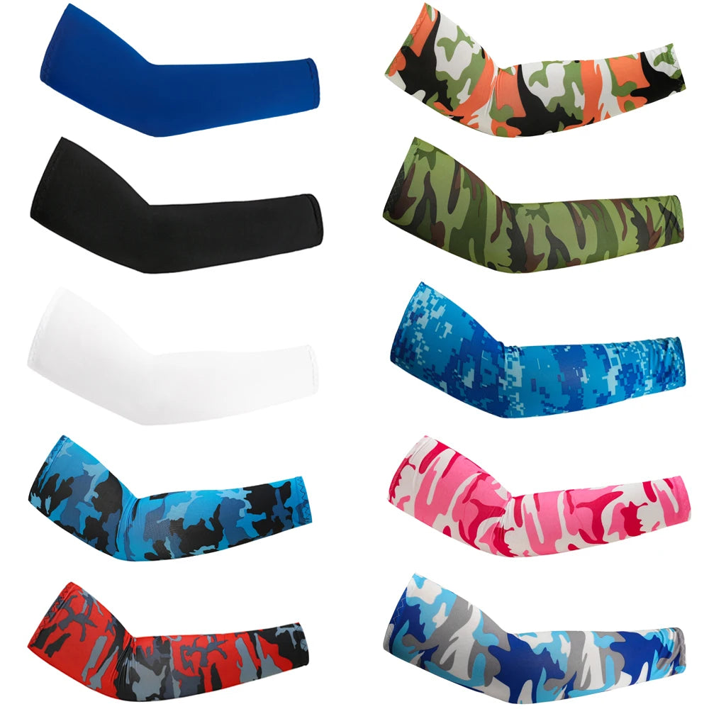 2Pcs Cooling Arm Sleeves  UV Sun Protection