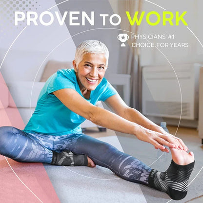 Plantar Fasciitis Splint Night Compression Sock Heel Supports
