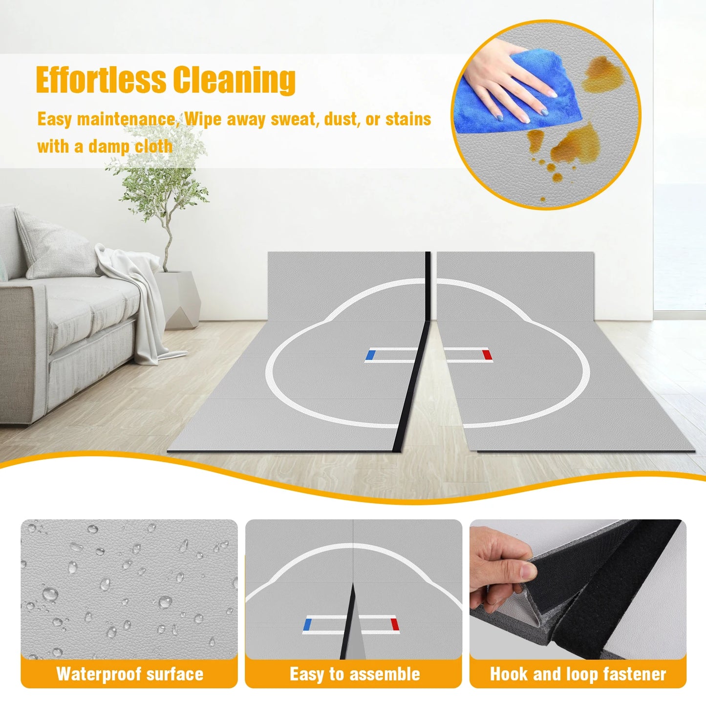 Anti-Slip for Grappling Martial Art Boxing Judo Jiu Jitsu Wrestle Mats