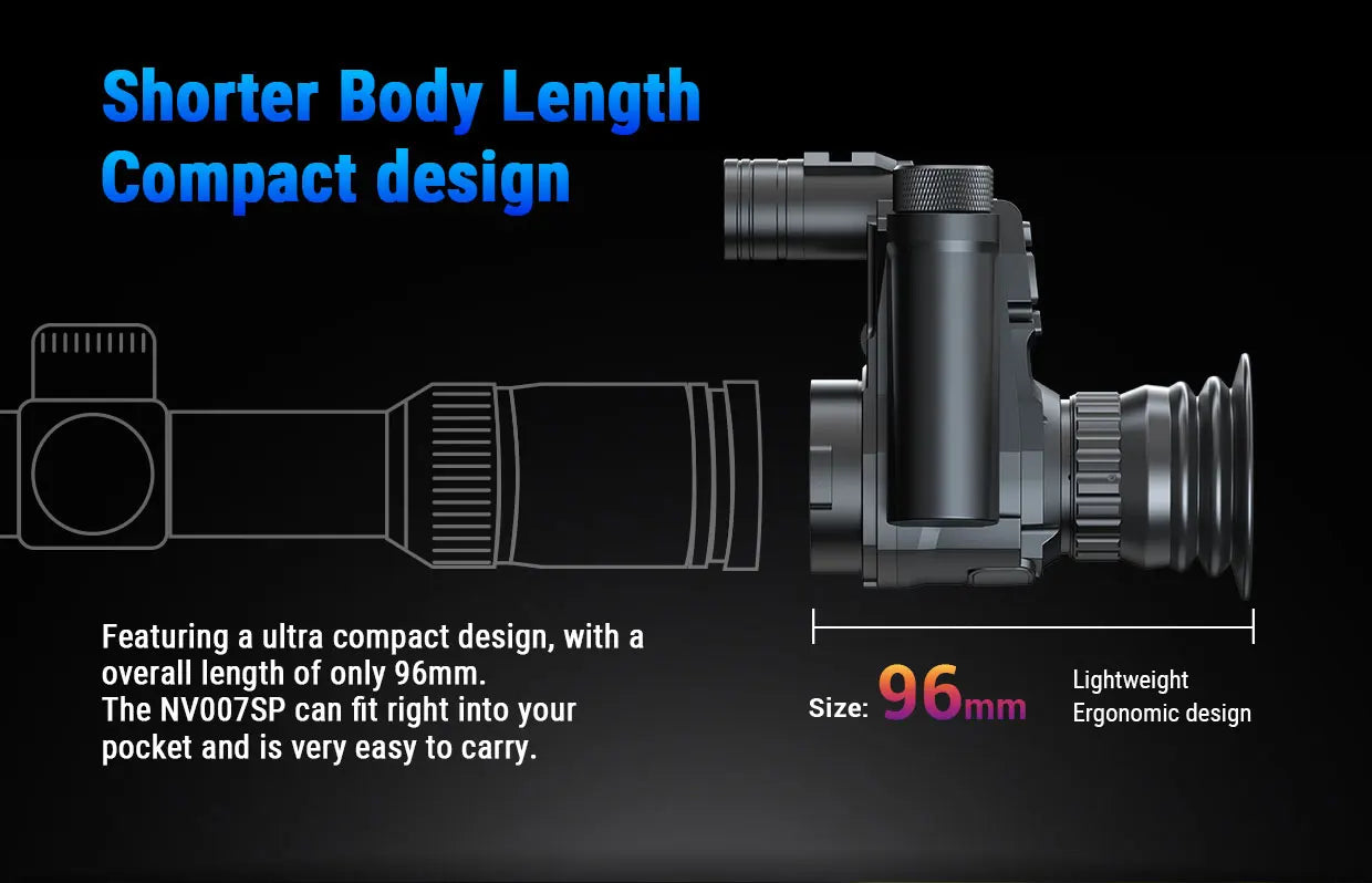 PARD NV007SP/NV007SP-LRF Monocular IP67 Digital Camer