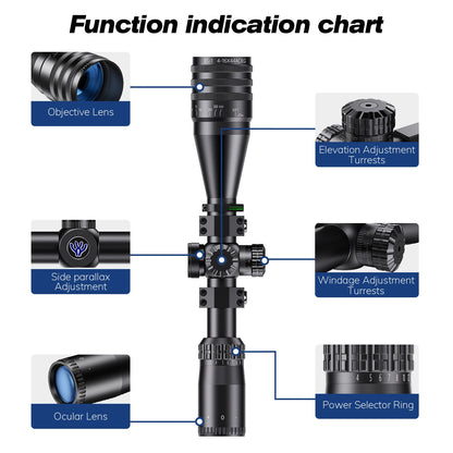 Tactical Hunting Scopes Tactical  Red Green Illuminated Sight