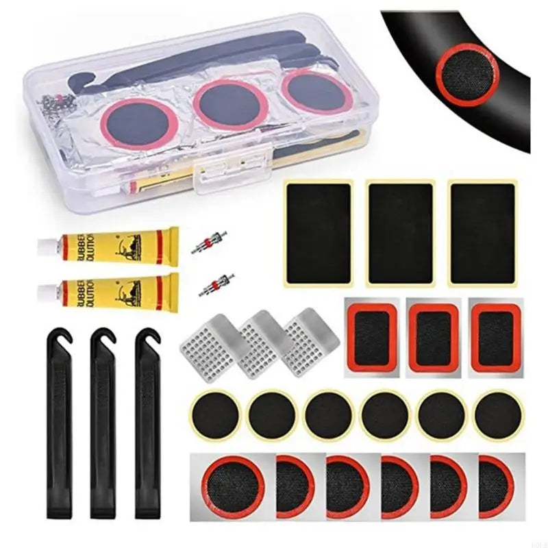Portable Bike Tire Repair Kits Rubber