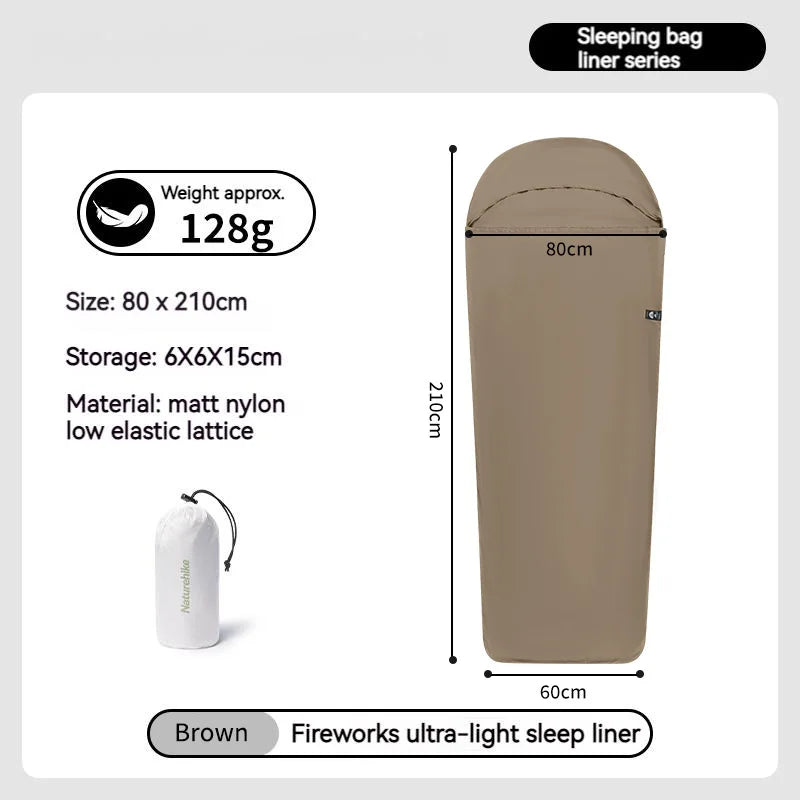 Sleeping Bag Liner Ultralight Single Stretch Envelope