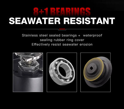 Spining Reel Ultralight Carbon Fiber Freshwater Saltwater Fishing