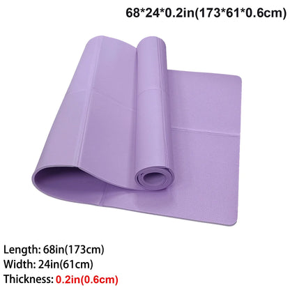 Foldable Yoga Travel Fitness Exercise Mat