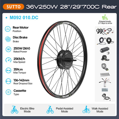 [On Sale ] Rear Motor Wheel Hub Drive 26 Inch