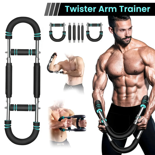 Resistance Bar for Forearm, Triceps & Chest Workout