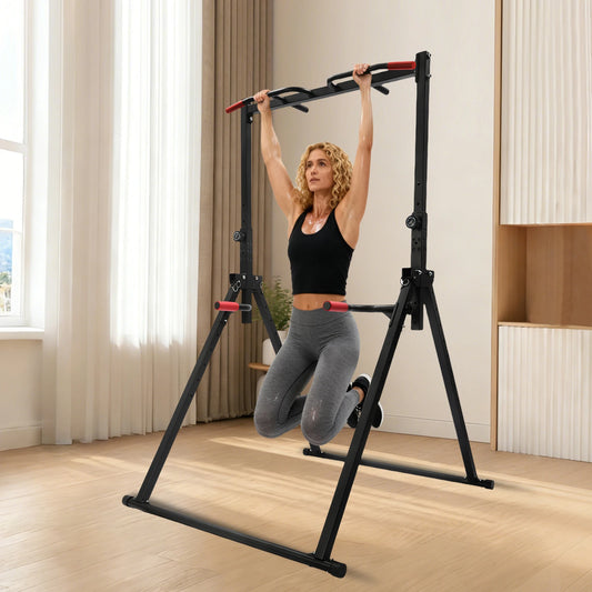 Adjustable Pull Up Bar Multi-Function Training Station