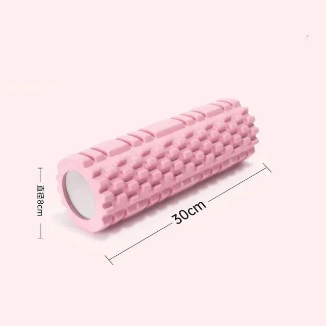 Yoga Sports Massage Foam Roller Grid