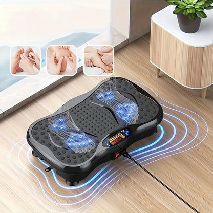 Compact Vibration Platform for Full-Body Workout