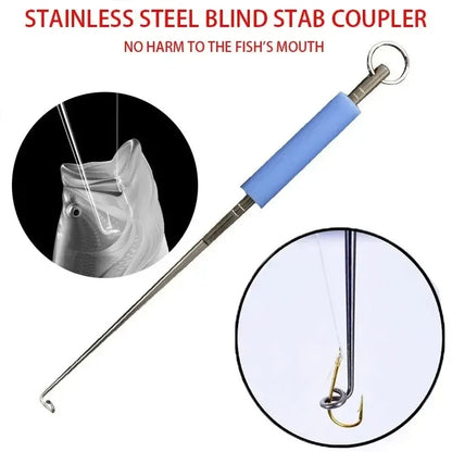 Fishing Hook Remover 2Pcs Stainless Steel
