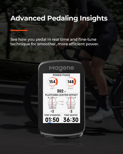 Touchscreen GPS Bike Computer Navigation Speedometer
