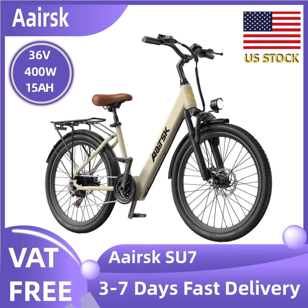 Electric Bike 400W Motor 24 Inch Tire