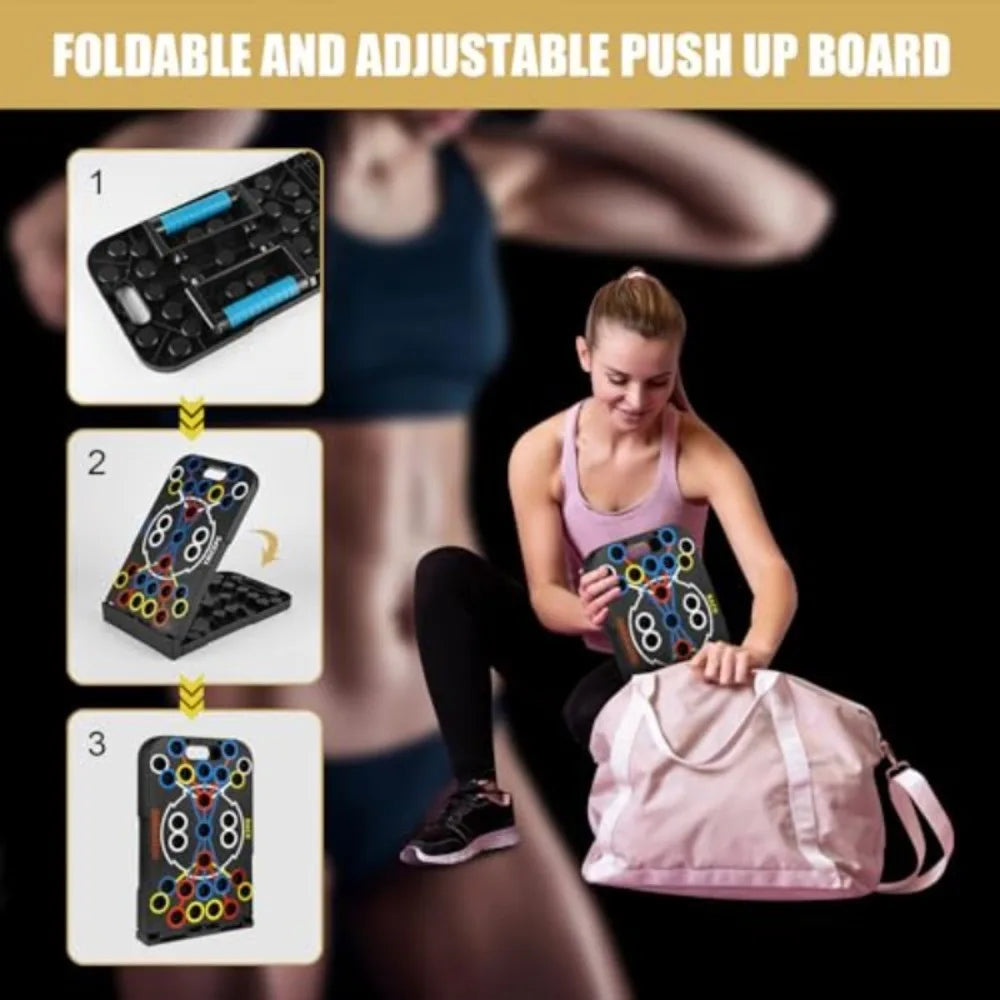 Push Up Board 56 Adjustable Angles for Full-Body Workouts