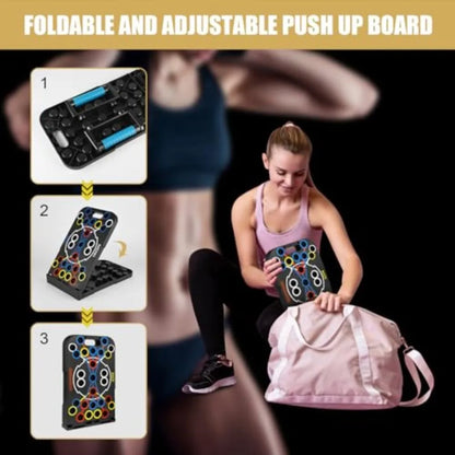 Push Up Board 56 Adjustable Angles for Full-Body Workouts