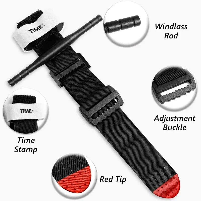 Emergency Belt Tourniquet Adjustment Buckle Medical Survival