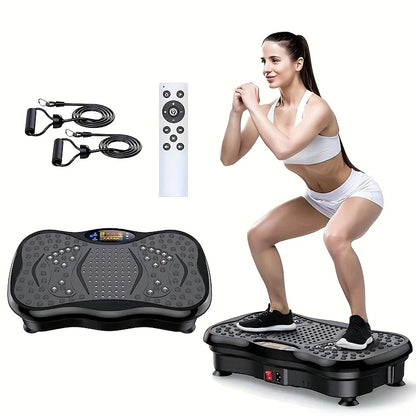 Compact Vibration Platform for Full-Body Workout