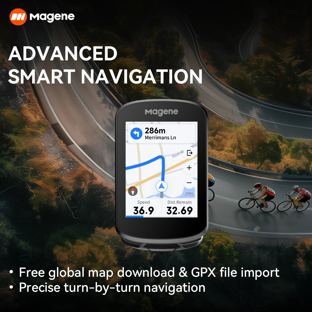 Magene GPS Bike Touchscreen Navigation