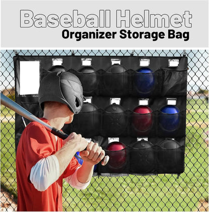 Dugout Organizer Helmets Gloves Balls Storage