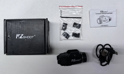 Bright Pistol Light Rechargeable Strobe Mode
