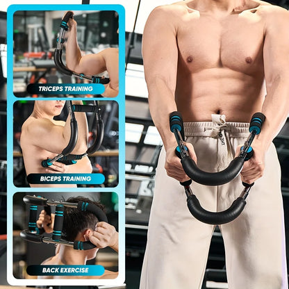 Resistance Bar for Forearm, Triceps & Chest Workout