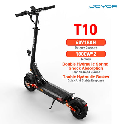 Electric Scooters Dual Motor 10‘’Off-Road Tire