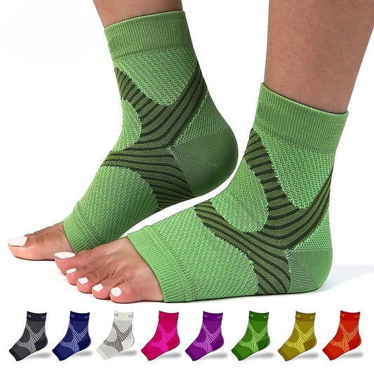 Plantar Fasciitis Splint Night Compression Sock Heel Supports
