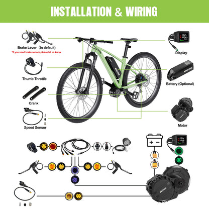 eBike Engine Electric Bicycle Conversion Kit