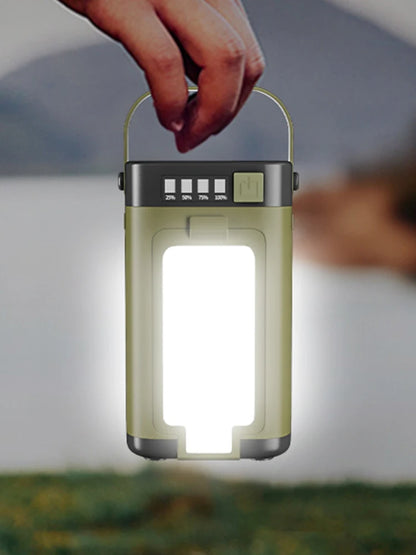 Power Bank Rechargeable Solar Camping Lantern Portable