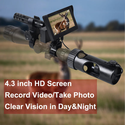 Digital Night Vision Riflescope HD 720P Video/Photo Recording