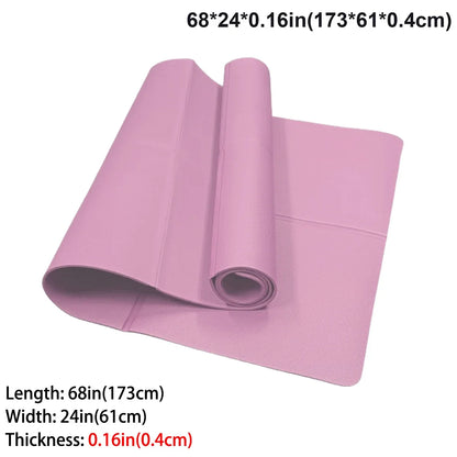 Foldable Yoga Travel Fitness Exercise Mat
