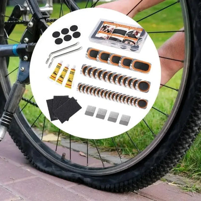 Portable Bike Tire Repair Kits Rubber