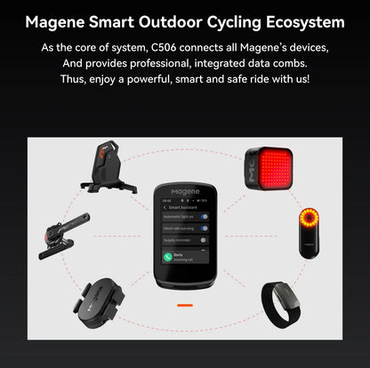 Magene GPS Bike Touchscreen Navigation
