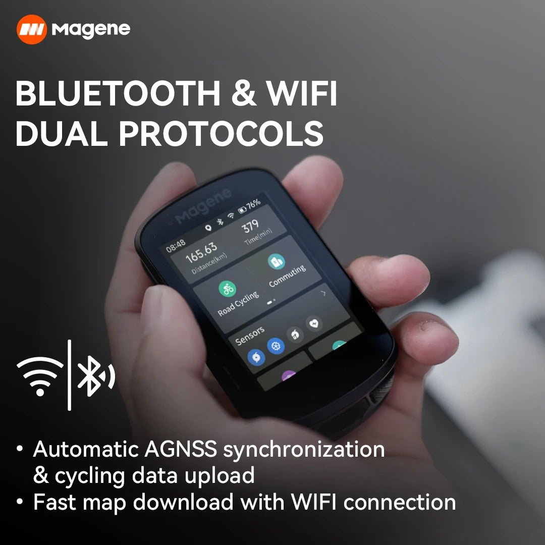 Magene GPS Bike Touchscreen Navigation