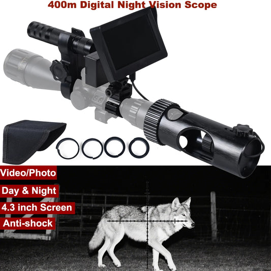 Digital Night Vision Riflescope HD 720P Video/Photo Recording