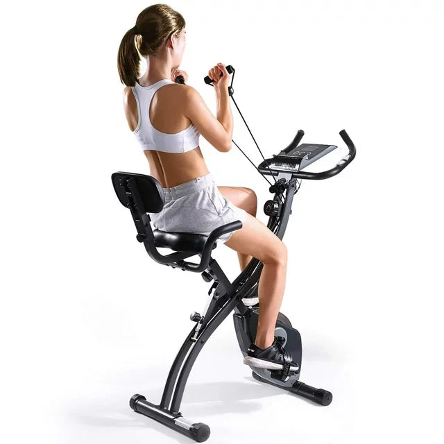 Exercise Bike Folding Pulse Sensor LCD Monitor