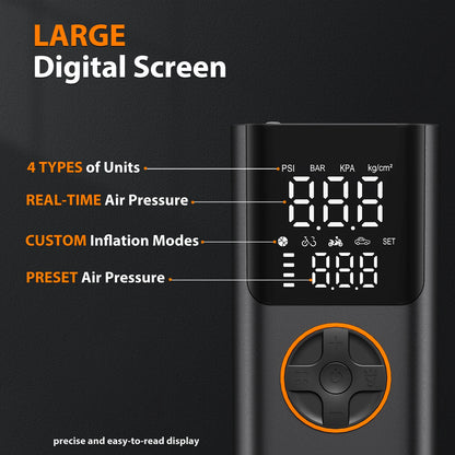 Portable Air Pump Set with Power Bank