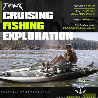 Fishing Kayak Pedal Drive Power Orientation System