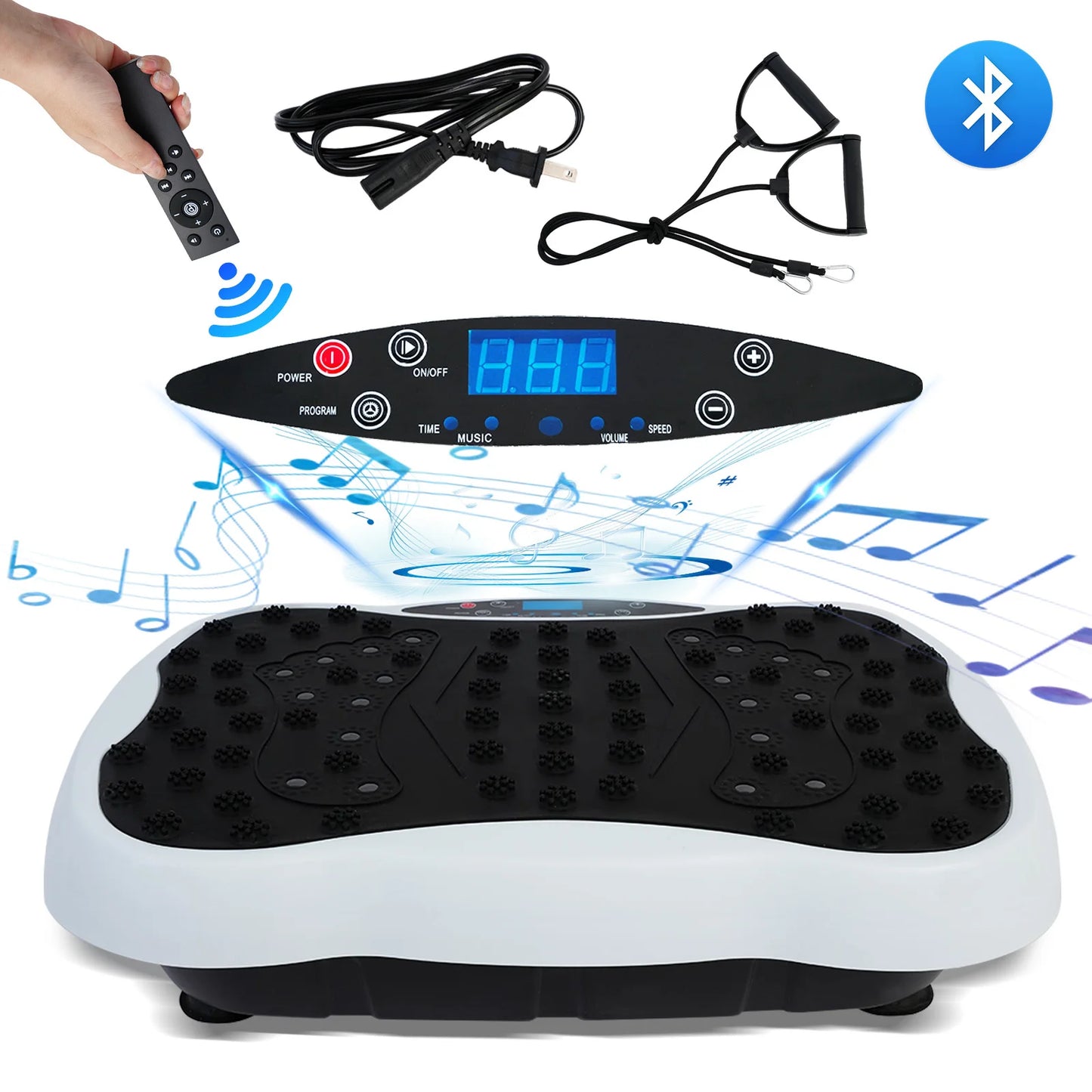 Full-Body Vibration Plate Weight Loss Remote Control