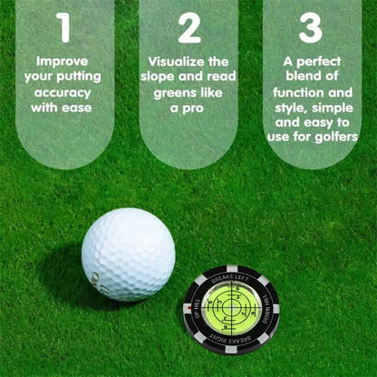 Golf Ball Marker High Precision Round Green Reader