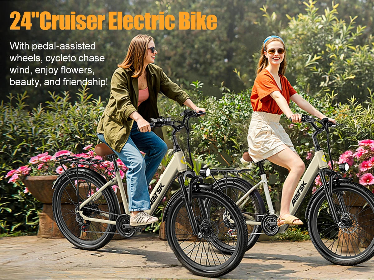 Electric Bike 400W Motor 24 Inch Tire