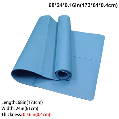 Foldable Yoga Travel Fitness Exercise Mat