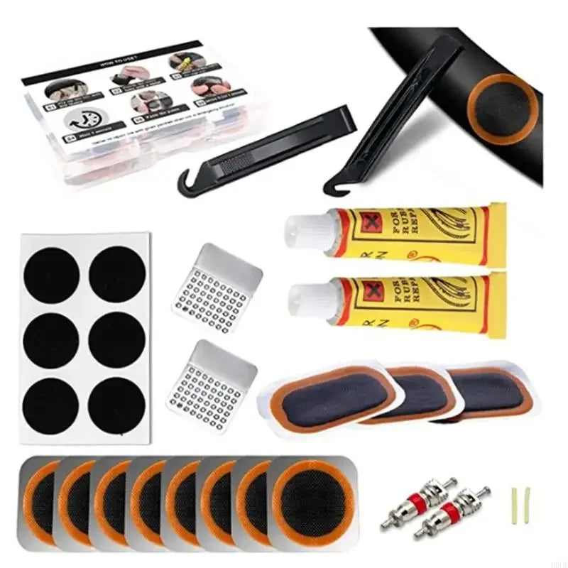 Portable Bike Tire Repair Kits Rubber