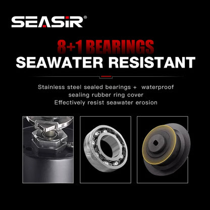 Spining Reel Ultralight Carbon Fiber Freshwater Saltwater Fishing