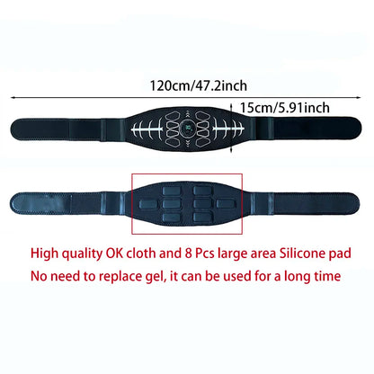 Abdominal Toning Belt Muscle Stimulator Fitness Equipment