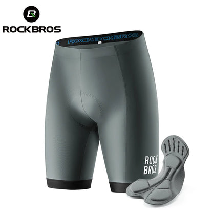 ROCKBROS Men's Cycling Shorts  Gel Pad  Riding